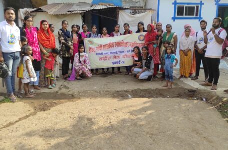 युवोदय दुर्ग के दूत स्वयंसेवकों द्वारा घर-घर जाकर चलाया गया मतदाता जागरूकता अभियान