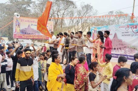 युवा कांग्रेसियों ने किया रैलियों का स्वागत